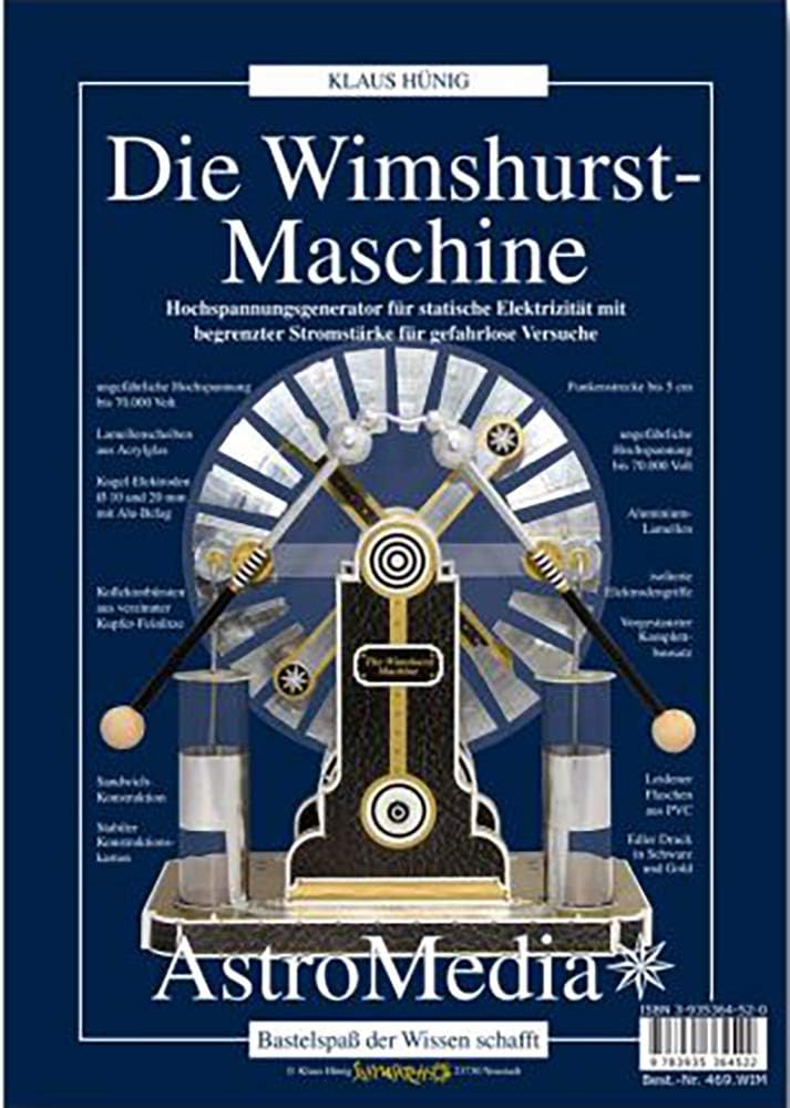 Astromedia Bausatz: Wimshurst-Maschine