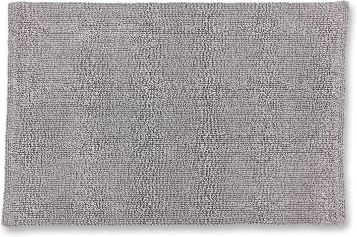 Schöner Wohnen Kollektion Badteppich 40 x 60 cm – beidseitig verwendbar – waschbar – 100% Baumwolle
