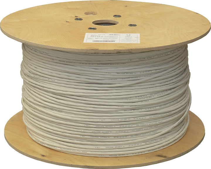 BIGtec CAT 7 Netzwerkkabel Verlegekabel LAN Kabel 1000m weiss CAT7 PiMF S/FTP halogenfrei BauPVO Eca