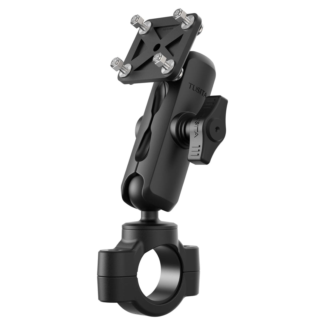 TUSITA Motorrad GPS Halterung Kompatibel mit Garmin Montana, Zumo XT GPS - Lenkerbasis mit Mittelgro