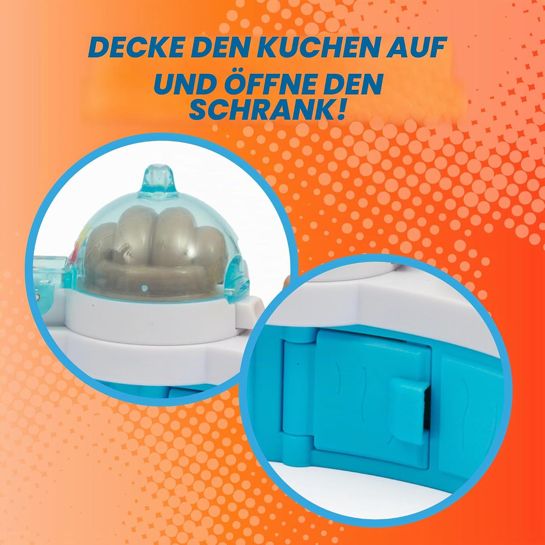 Giochi Preziosi Die Schlümpfe, Schlumpfkoch-Mini-Spielset mit Küche und Zubehör, enthält Exklusive 5