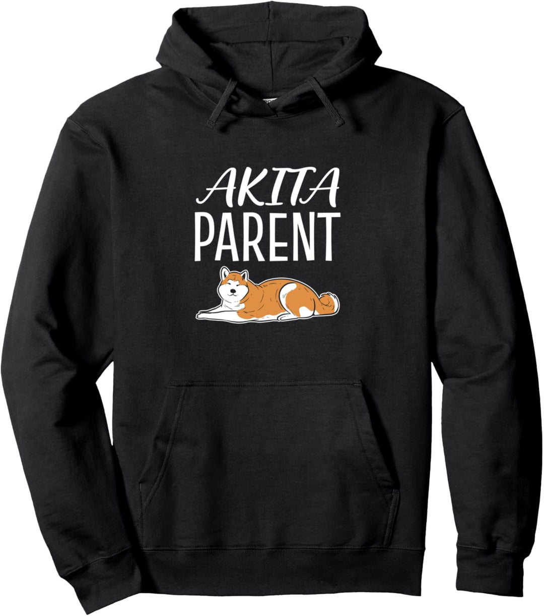 Akita Elternteil Hundeltern Pullover Hoodie