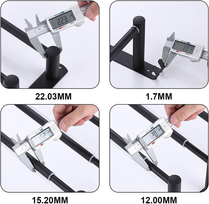 Einziehbar Handtuchhalter 43-78CM Edelstahl Handtuchhalter Bad Handtuchstange Wand-handtuchhalter mi