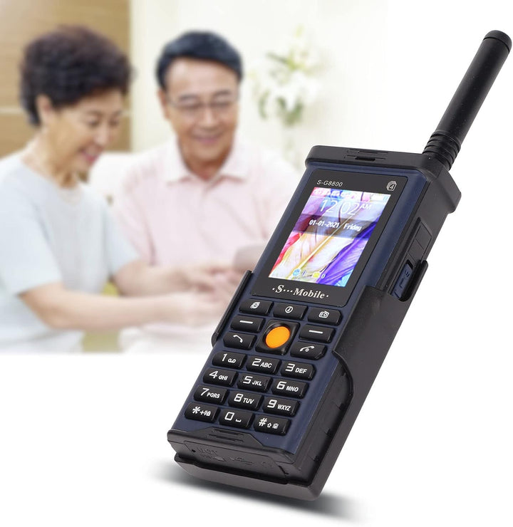 Handy ohne Vertrag für Senioren, 2G Senioren Handy mit Grosser Taste, Abnehmbarer Antenne, Lauter La