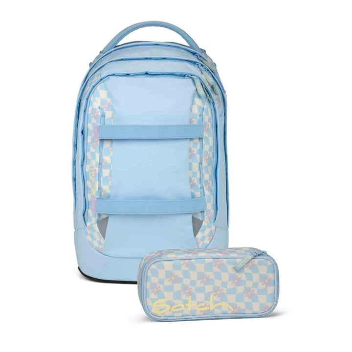Satch Pack Schulrucksack Set 2tlg. inkl. Schlamperbox (Summer Era), Summer Era
