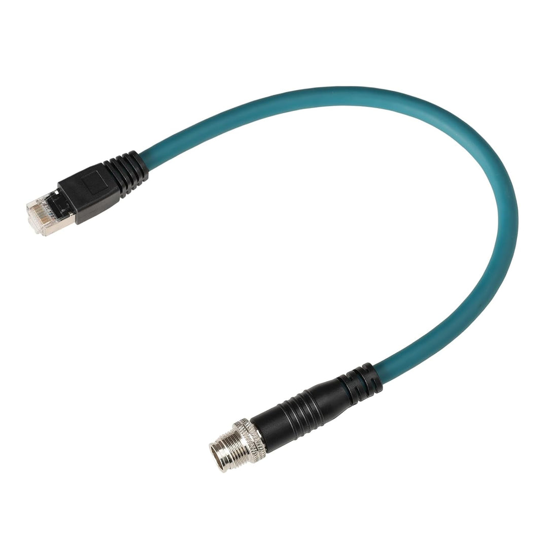 M12 Ethernet-Kabel, 8-polig, X-codiert, RJ45, CAT7e, GigE für Basler Cognex Vision, Kamerasensor, Ho