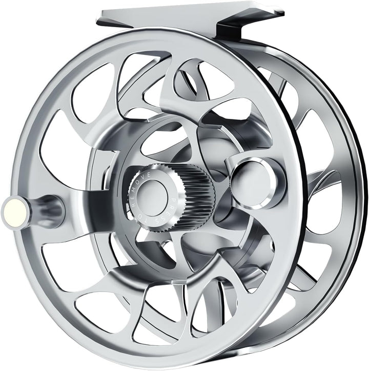 Ashconfish Fliegenfischrolle CNC-gefräste Aluminiumlegierung Fliegenrolle mit 2 + 1BB Korrosionsschu