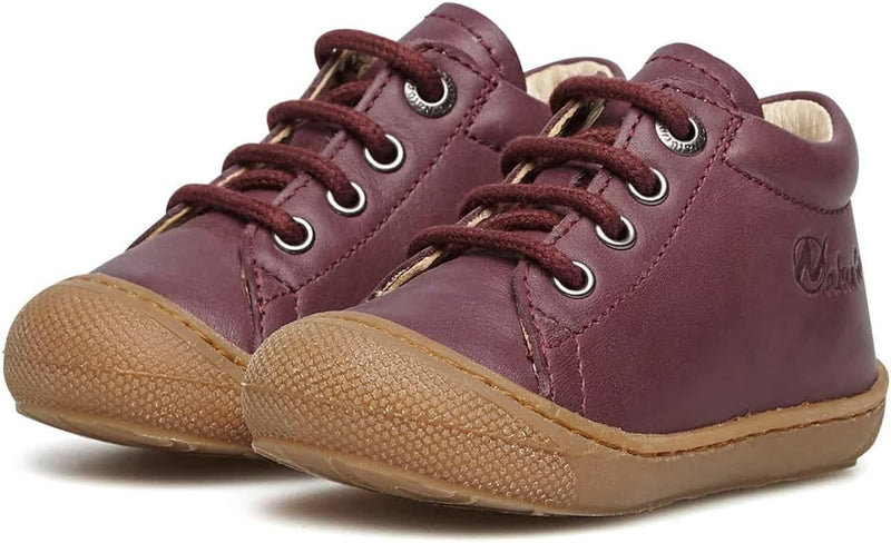 Naturino Cocoon-Lauflernschuhe aus Veloursleder 18 EU Violett, 18 EU Violett
