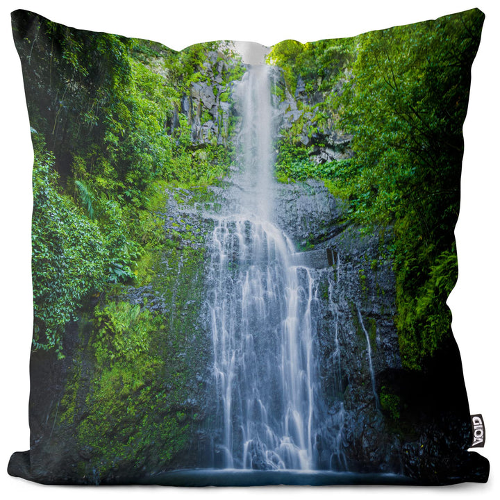 VOID Wasserfall Dschungel Kissenbezug Kissenhülle Sofakissen Kissen Deko Outdoor-Kissen Dekokissen,