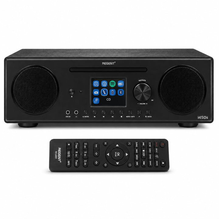 Ferguson Regent i450s CD-Player Internetradio mit Netzwerkfunktion, Spotify Connect, AUX, USB, Bluet