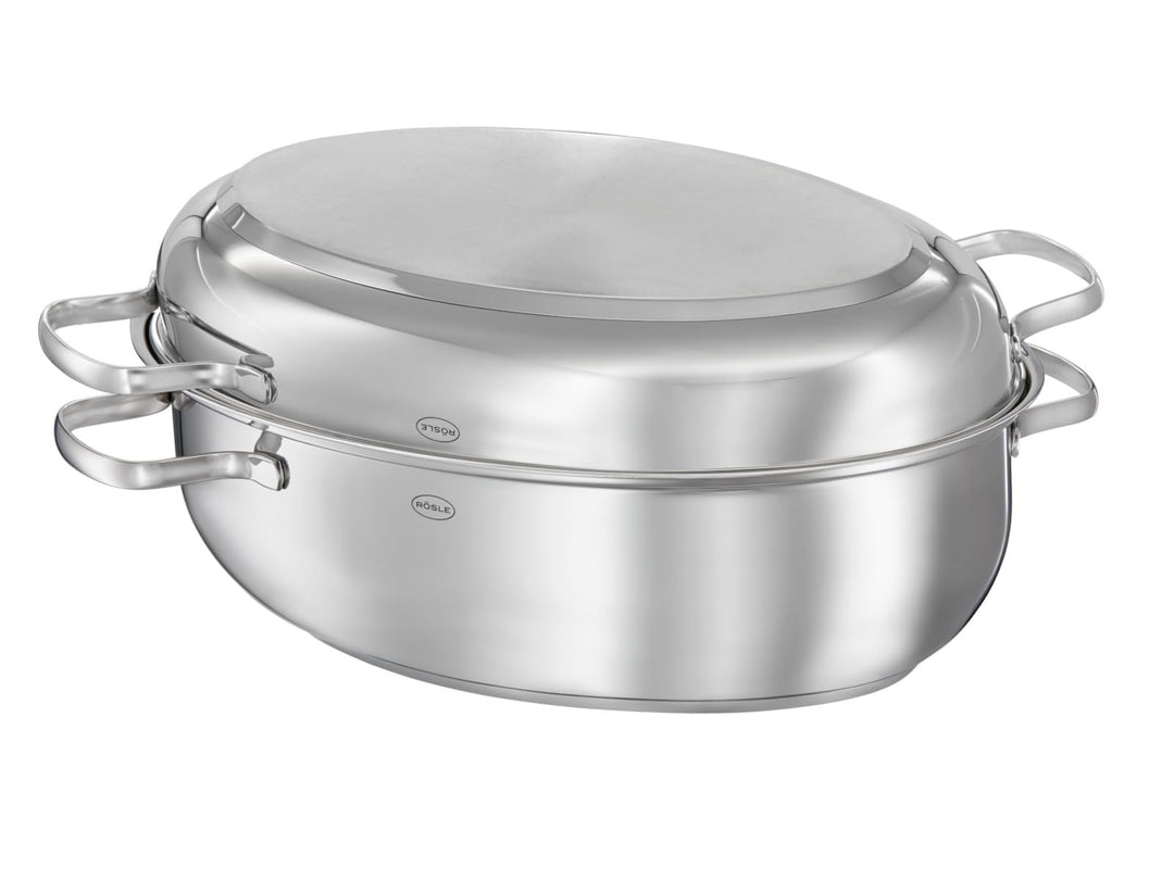 RÖSLE PUREELEMENTS Bräter ProCeraPlus mit Edelstahldeckel 29cm