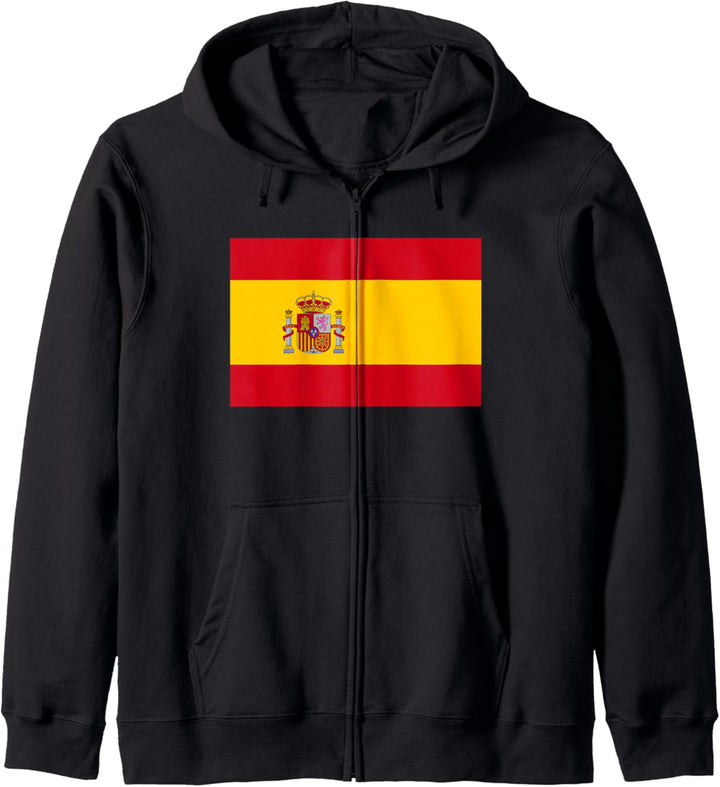 Spanische Flagge von Spanien Kapuzenjacke