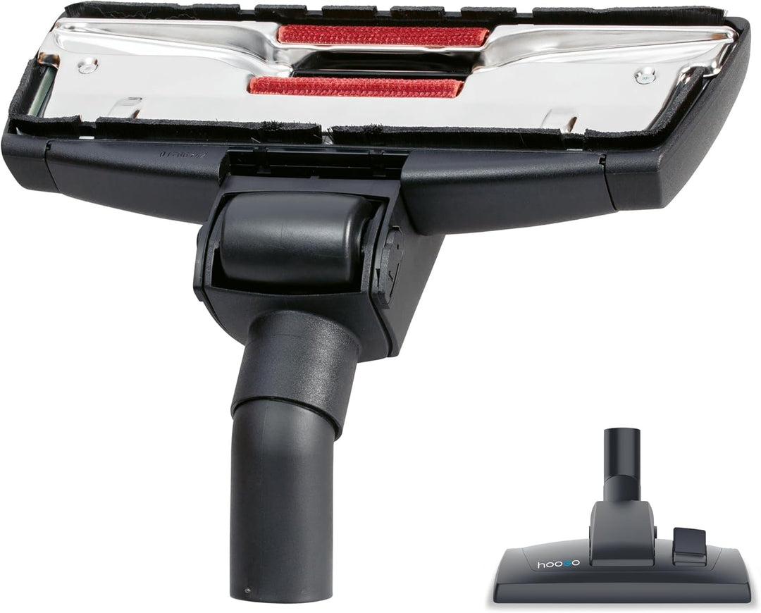 hoogo B3+ anthrazit Staubsauger mit Beutel | Starke 850 W Saugleistung | HEPA 14 Filter | 11m Radius