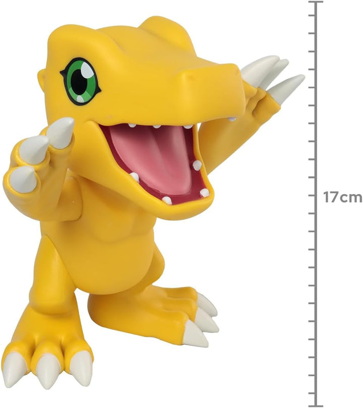 BANPRESTO Digimon Adventure - Agumon - Figurine Sofvimates 17cm, Agumon