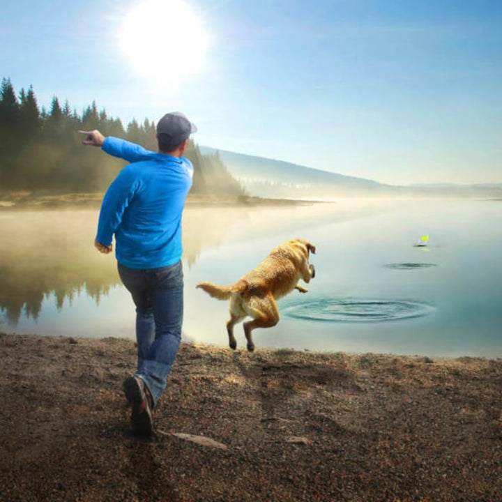 PetSafe Kurgo Apportierspielzeug für Hunde - Fördert das Spielen im Wasser und Bewegung - Langlebige