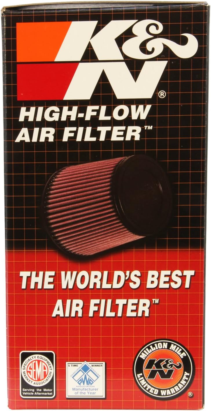 K&N HA-5013 Motorrad Tauschluftfilter Rot