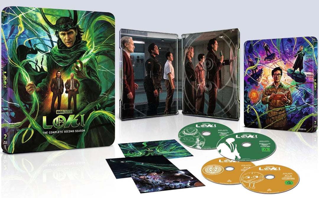 Loki - Staffel 2 - Steelbook - Limited Edition (4K Ultra HD) (+ Blu-ray) [4 Discs], 4K