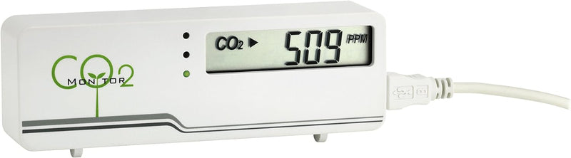 TFA Dostmann CO2-Monitor AIRCO2NTROL MINI, 31.5006.02, LED , CO2 Überwachung, Luftgütemonitor, mit U