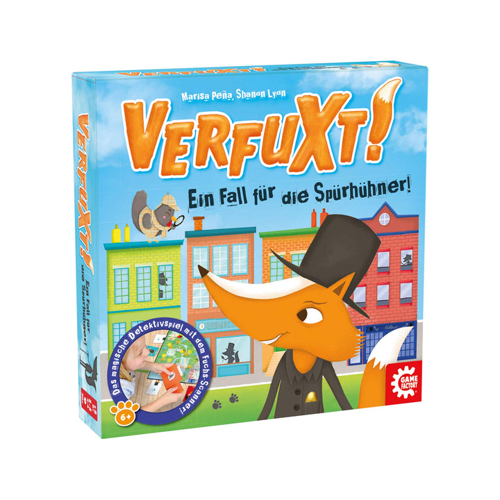 Game Factory 646255 Verfuxt, Detektivspiel für Kinder ab 6 Jahren, Kinderspiel Single, Single