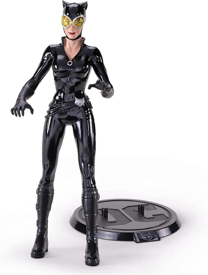 The Noble Collection DC Bendyfigs Catwoman (Comic) - 7.5in (19cm) Noble Toys Bendable Figure Posable