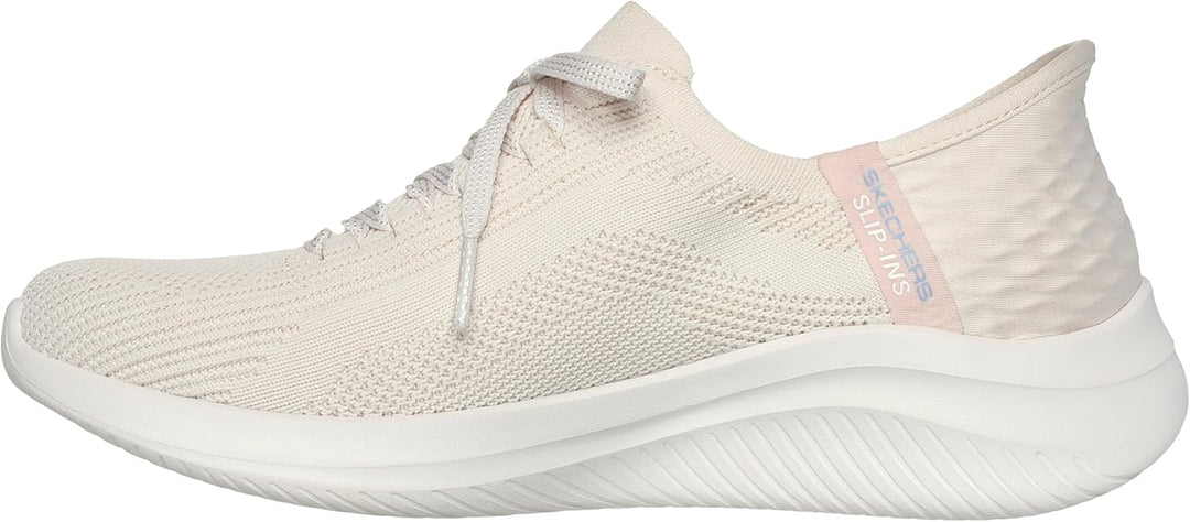 Skechers Damen 149710 MVE 35.5 EU Natural Knit Periwinkle Trim, 35.5 EU Natural Knit Periwinkle Trim