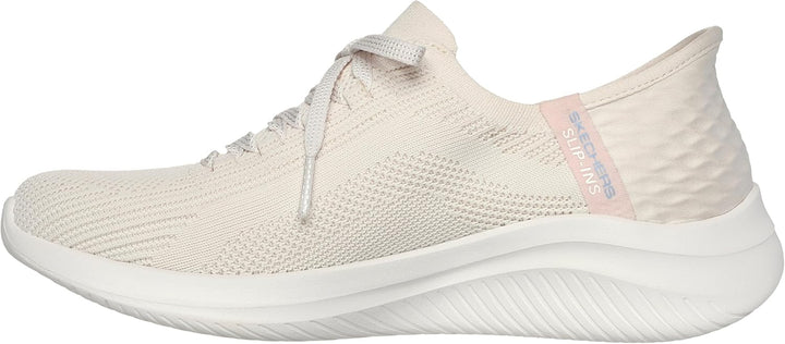 Skechers Damen 149710 MVE 35.5 EU Natural Knit Periwinkle Trim, 35.5 EU Natural Knit Periwinkle Trim