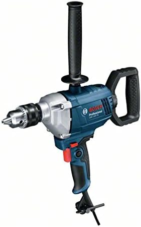 Bosch Professional Bohrmaschine GBM 1600 RE (mit 360° drehbarer D-Griff, Zusatzhandgriff, 850 Watt,