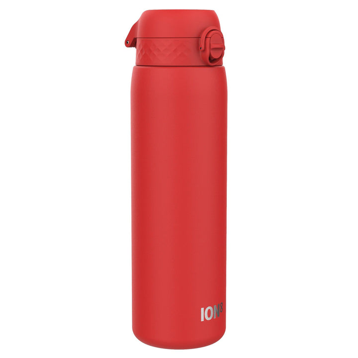 Ion8 1 Liter Edelstahl Trinkflasche, Auslaufsicher, Einhandöffnung, Sichere Verriegelung, Spülmaschi