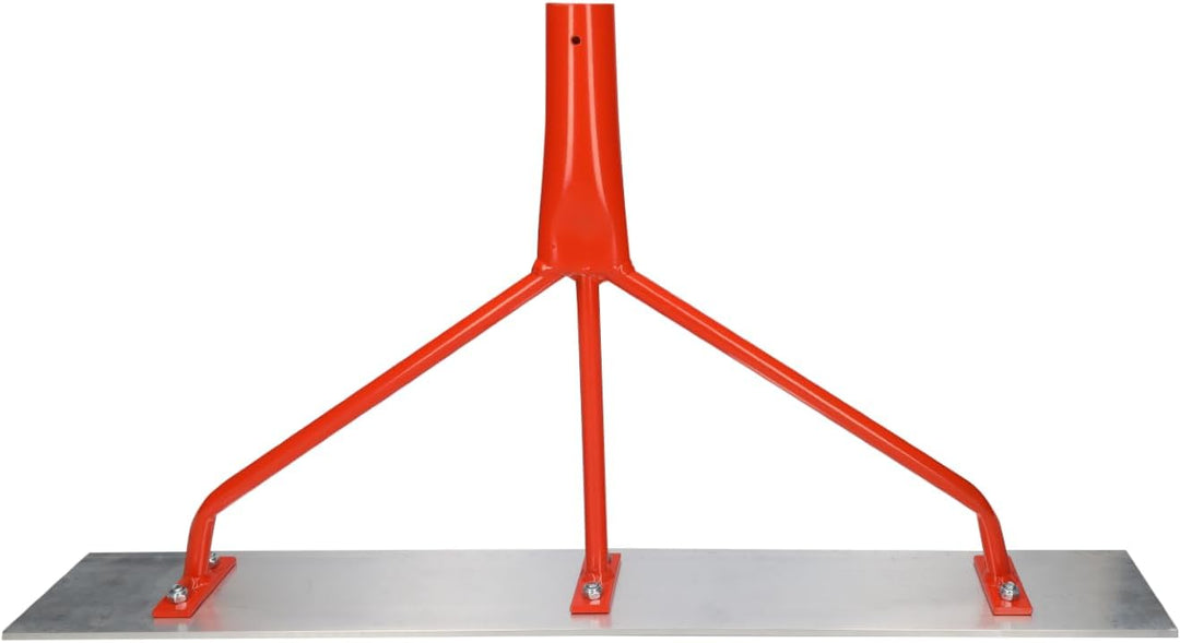 STUBAI 4403 18 Teerschieber 600 mm glatt | Geeignet zum Verteilen von Asphaltmaterialien | Aus gegos
