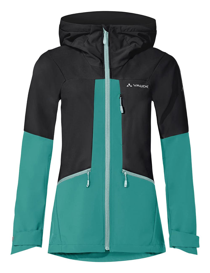 VAUDE Damen Women's Monviso Softshell Jacket Jacke 38 Schwarz, 38 Schwarz