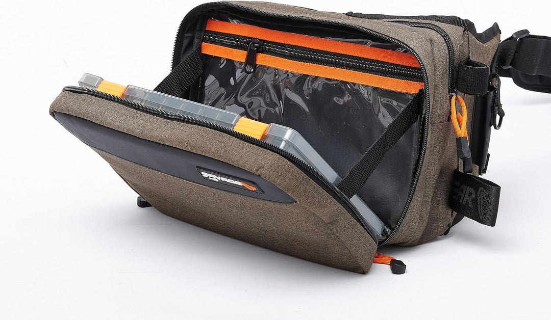 Savage Gear Umhängetasche zum Spinnfischen 20x31x15cm Specialist Sling Bag