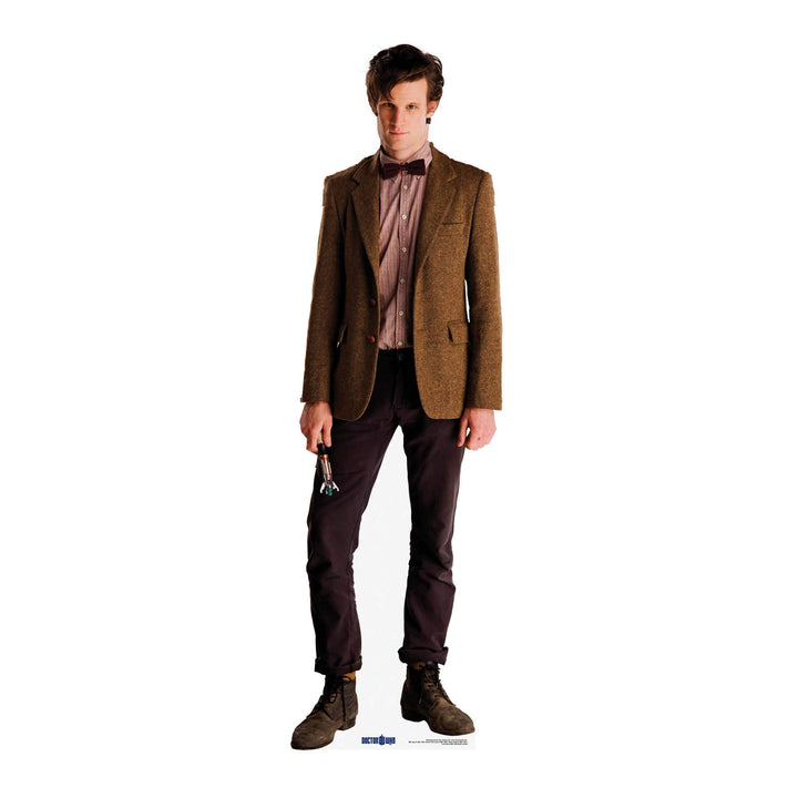STAR CUTOUTS SC192 Elfte Doctor Who Matt Smith Pappaufsteller in Lebensgrösse, Einfarbig, Lifesize,