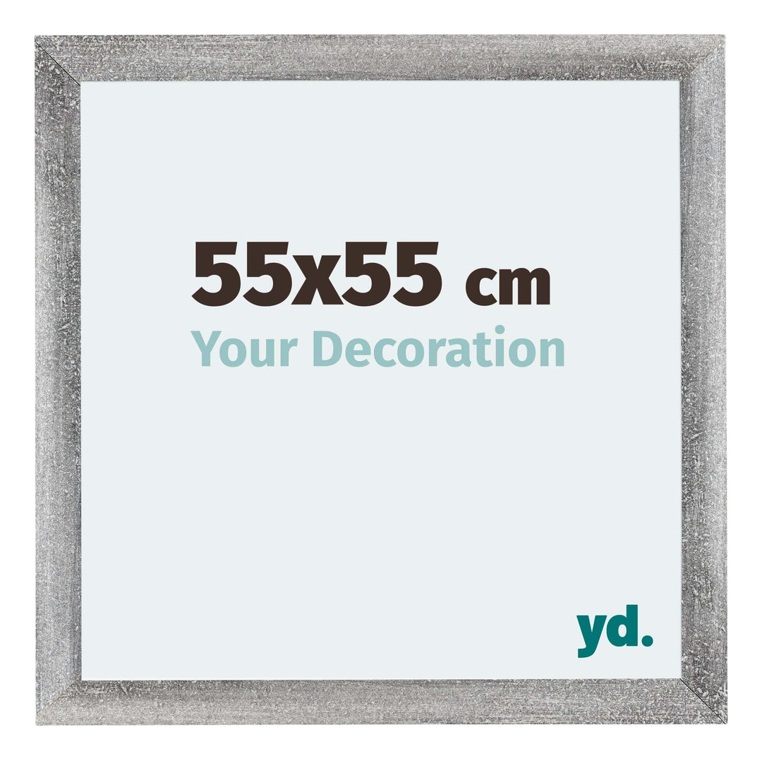 yd. Your Decoration - Bilderrahmen 55x55 cm - Bilderrahmen aus MDF mit Acrylglas - Antireflex - Ausg