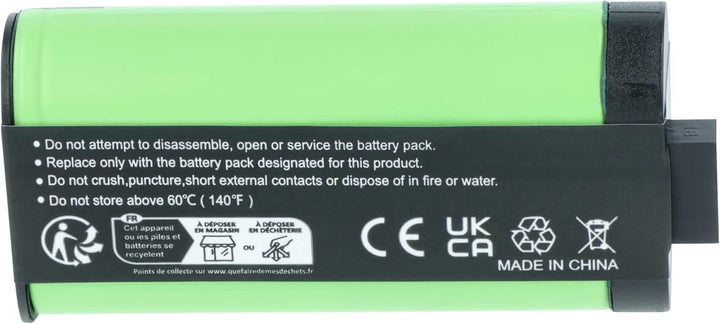 vhbw Akku Ersatz für Logitech 533-000116, 533-000138 für Lautsprecher Boxen Speaker (3400 mAh, 7,4 V