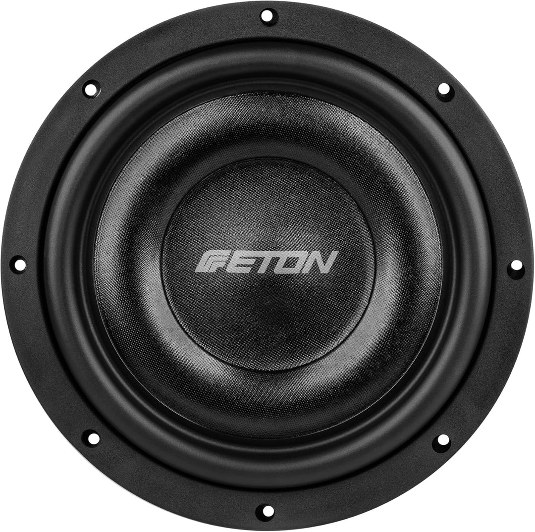 ETON MW 10 Flat – Kraftvoller, Flacher 25 cm / 10 Zoll Subwoofer, Langhub Bass fürs Auto, Tiefton La