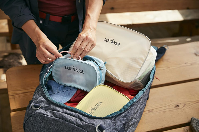 Packtasche Tatonka SQZY Zip Bag ( 2L // 4L oder 8L) - Ultraleichter Packsack mit Reissverschluss - I