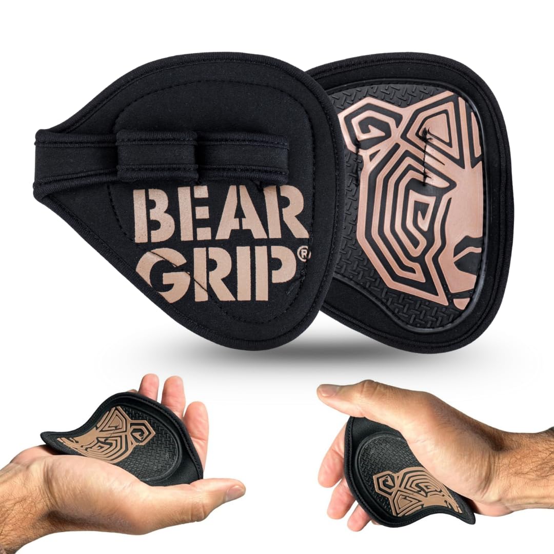 BEAR GRIP® Neopren-Handschuhe für Damen und Herren, hygienische Alternative zu Gewichtheberhandschuh