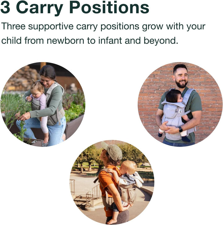 Osprey Poco Soft Carrier (Drei Tragepositionen vom Neugeborenen bis zum Kleinkind | Belüfteter, extr