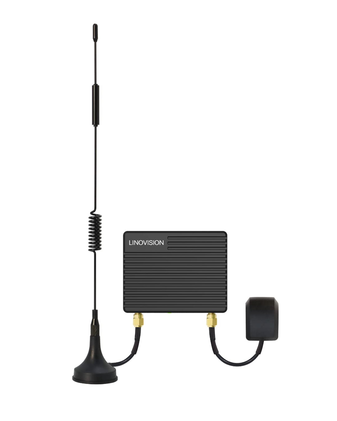LINOVISION Mini Industrial 4G LTE Router mit geringem Stromverbrauch, GPS, RS232/RS485, DI/DO, USB-D