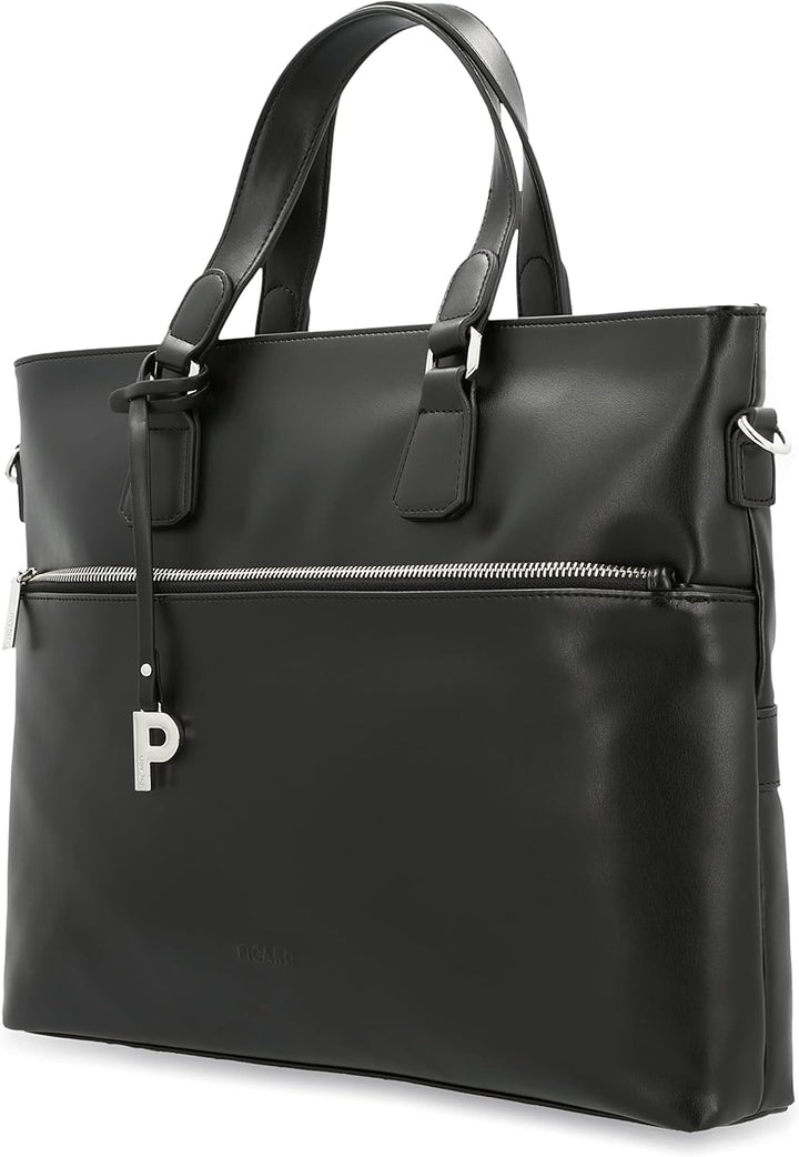 Picard Damen Shopper Mija aus Gross | Breite 6,5 cm höhe 30 cm länge 40 cm mit Reissverschluss | All