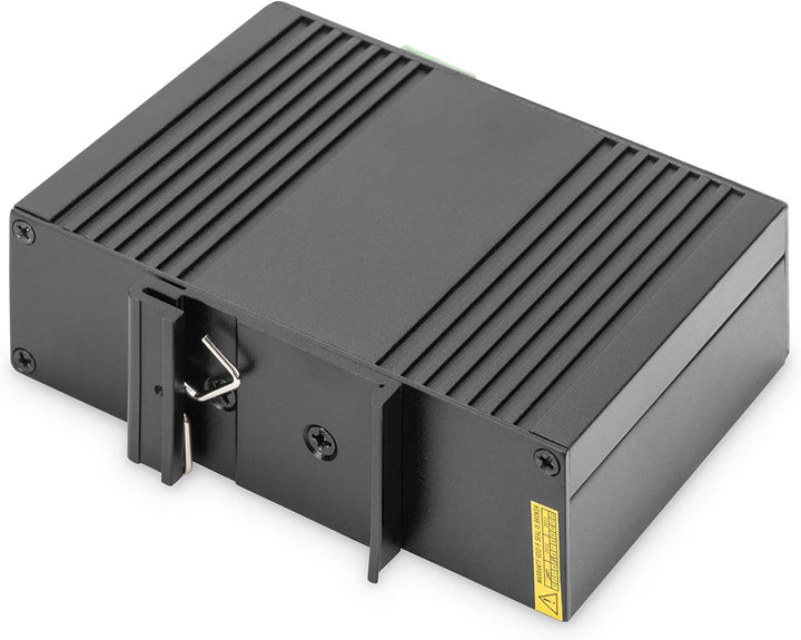 DIGITUS PoE+ Injektor - IEEE802.3at - Gigabit Ethernet - DIN Hut-Schiene - DC Klemmleiste - PoE Modu