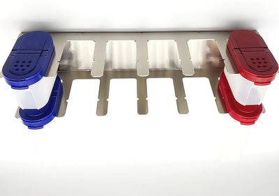 Gewürzregal Gewürz Halter Edelstahl kompatibel für Tupperware Gewürzbehälter TU-V12