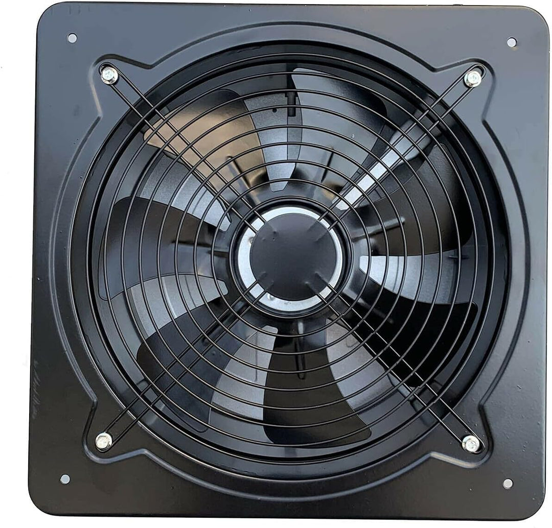 ECUTEE 120W 12 Axiallüfter 2650 m³/h Abluftventilator 300mm Axialventilator Küchenabluftventilator I