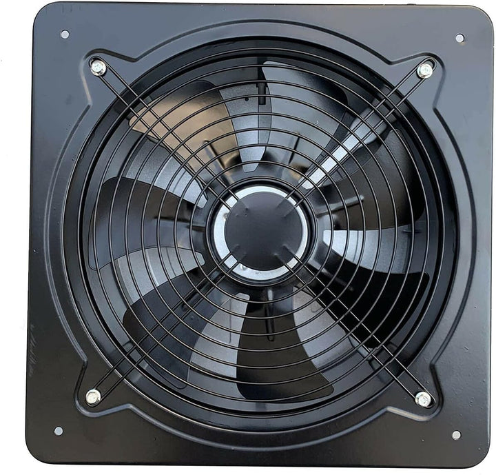 ECUTEE 120W 12 Axiallüfter 2650 m³/h Abluftventilator 300mm Axialventilator Küchenabluftventilator I
