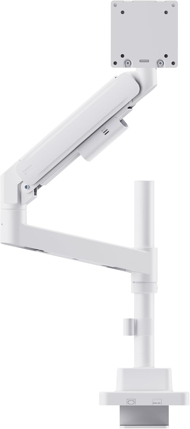Monitor Halterung Extrastark mit Säule bis 27kg bis 57 Zoll Tragarm mit Gasdruckfeder LED LCD Monito