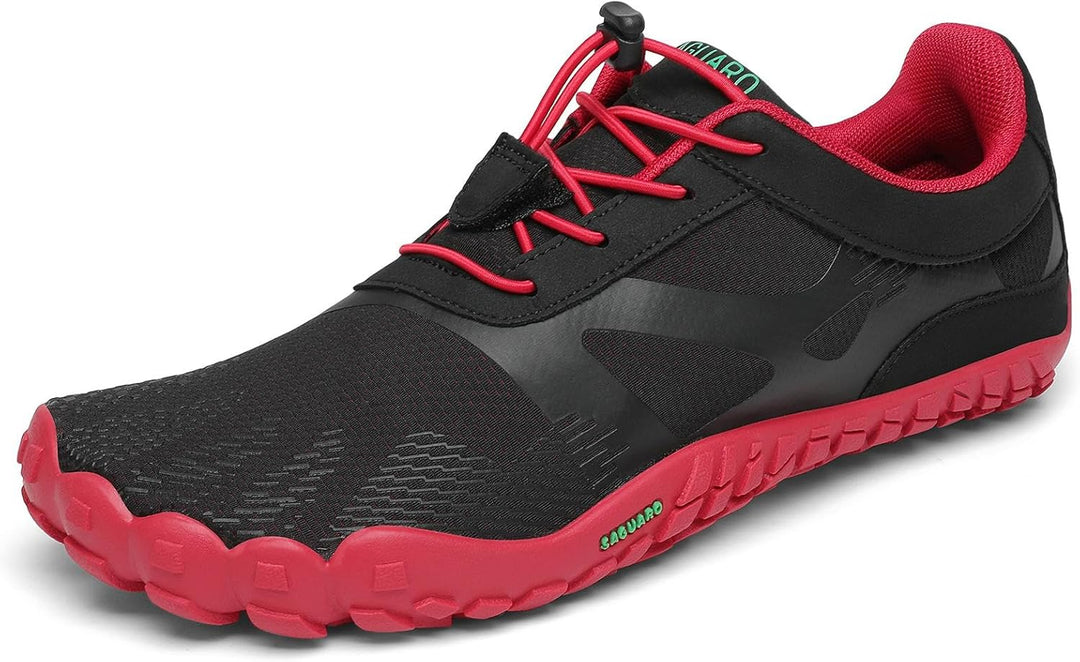 SAGUARO Unisex Barfussschuhe Outdoor Zehenschuhe 36 EU Rotbraun, 36 EU Rotbraun