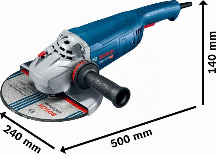 Bosch Professional Winkelschleifer-Set GWS 22-230 J + GWS 880 (im Tragekoffer) Blue J-Version + GWS