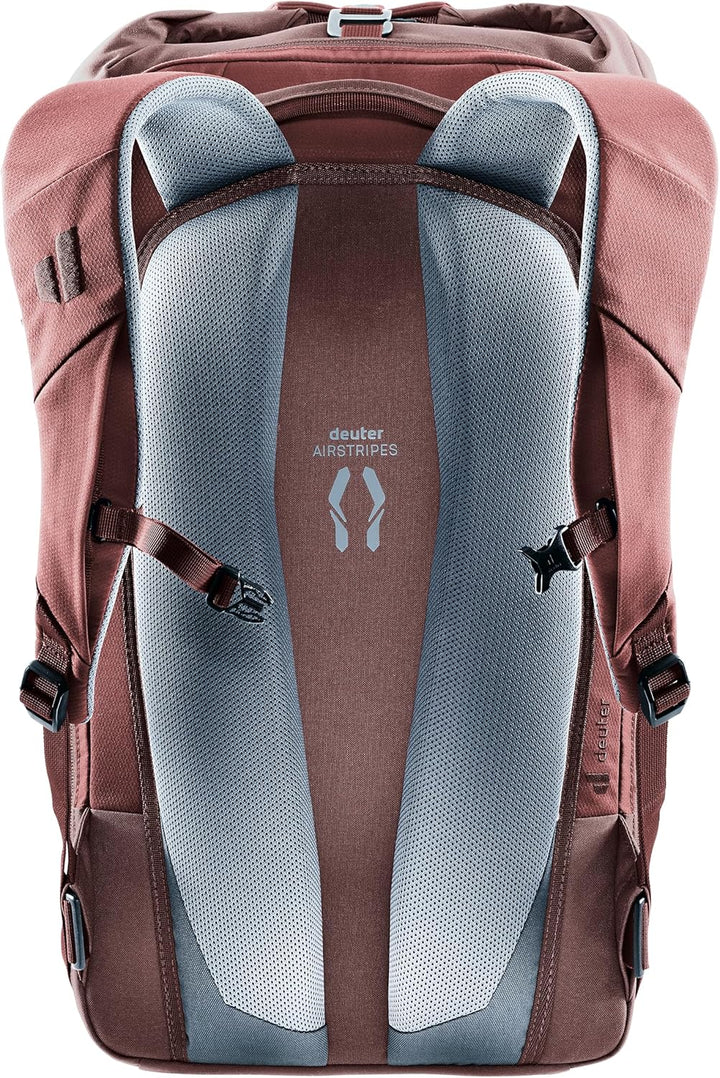 deuter Unisex Utilion 30 Tagesrucksack (1er Pack) 30 L Caspia-raisin, 30 L Caspia-raisin