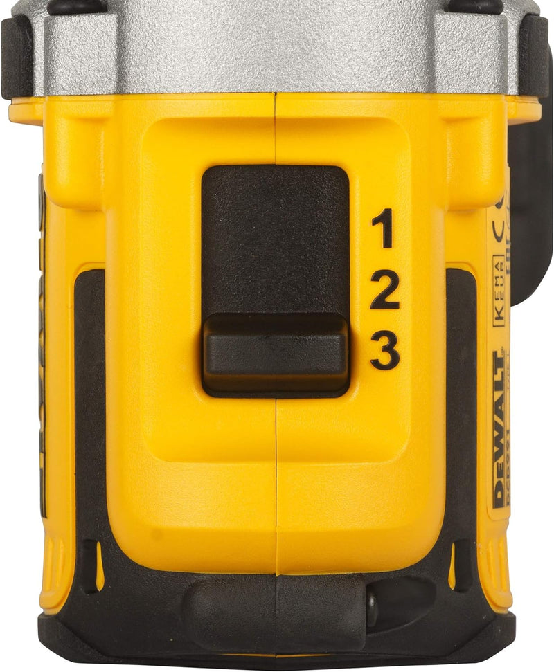 Dewalt 18 Volt 3-Gang Akku-Bohrschrauber DCD991NT (3-Gang Vollmetallgetriebe, bürstenloser Motor, 11