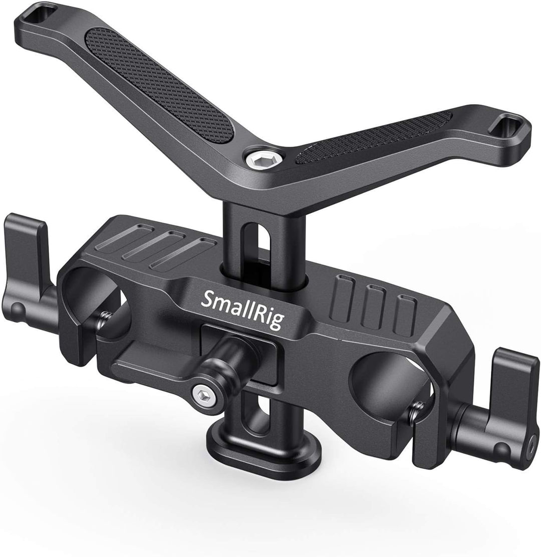 SMALLRIG Lange Linse Unterstützung mit 15mm Stangenklemme (34.5mm Höhenverstellbar) -BSL2680